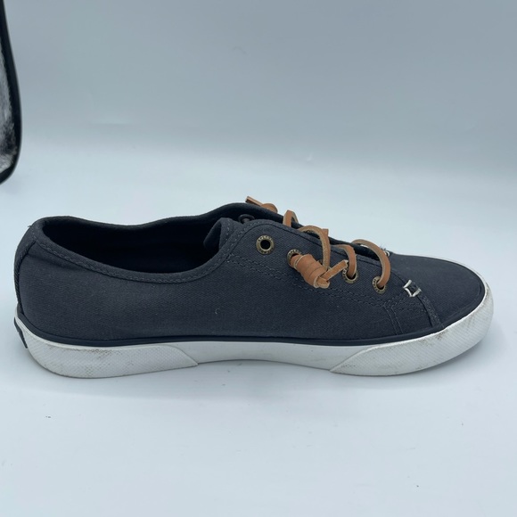 Sperry top-sider navy blue sneakers women's size 7 - Picture 2 of 12